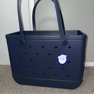 NWT Bogg Navy Blue Original Large Tote Bag